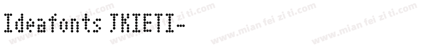Ideafonts JKIETI字体转换